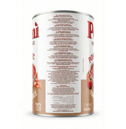 Pomi Pizza Sauce Natural 4.1kg