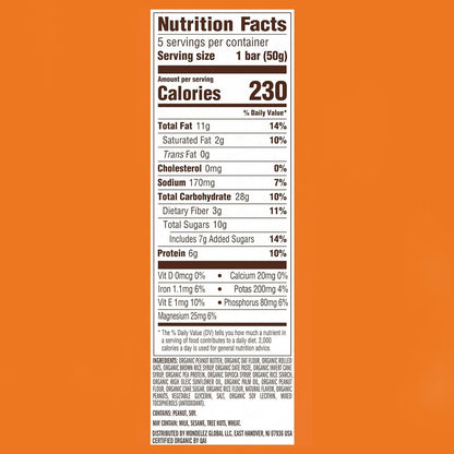 Clif Bar Peanut Butter Bar 1.76Z