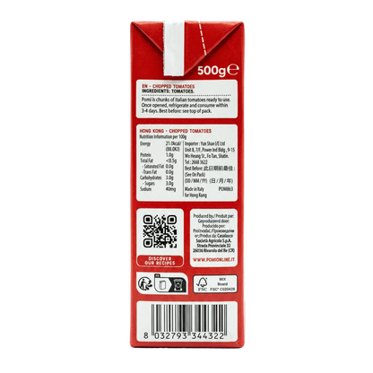 Pomi Chopped Tomatoes 500gm