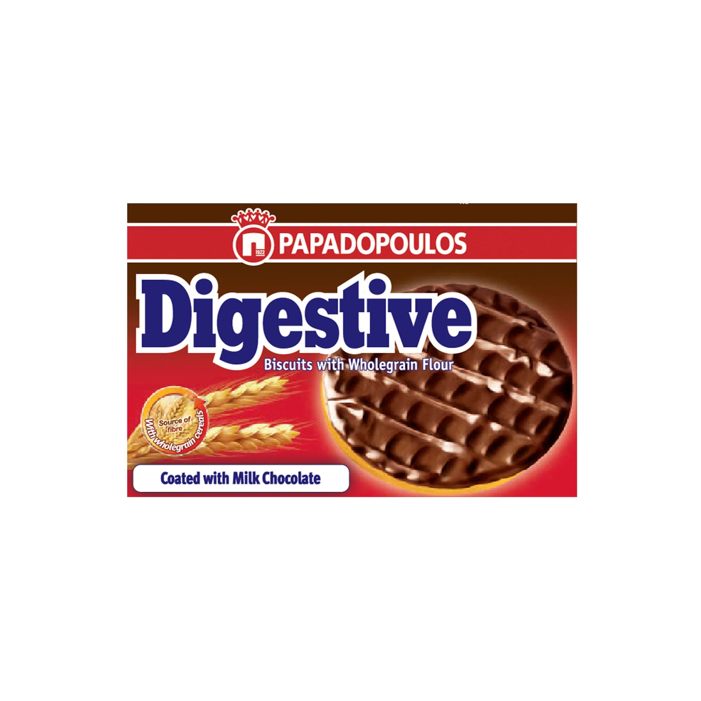 Digestive Biscuits With Wholegrain Flour, Dark Chocolate 200gm Dual Pack - Promo