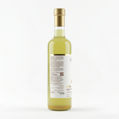 Earth's Finest Organic Apple Cider Vinegar with Ginger & Turmeric 500ml