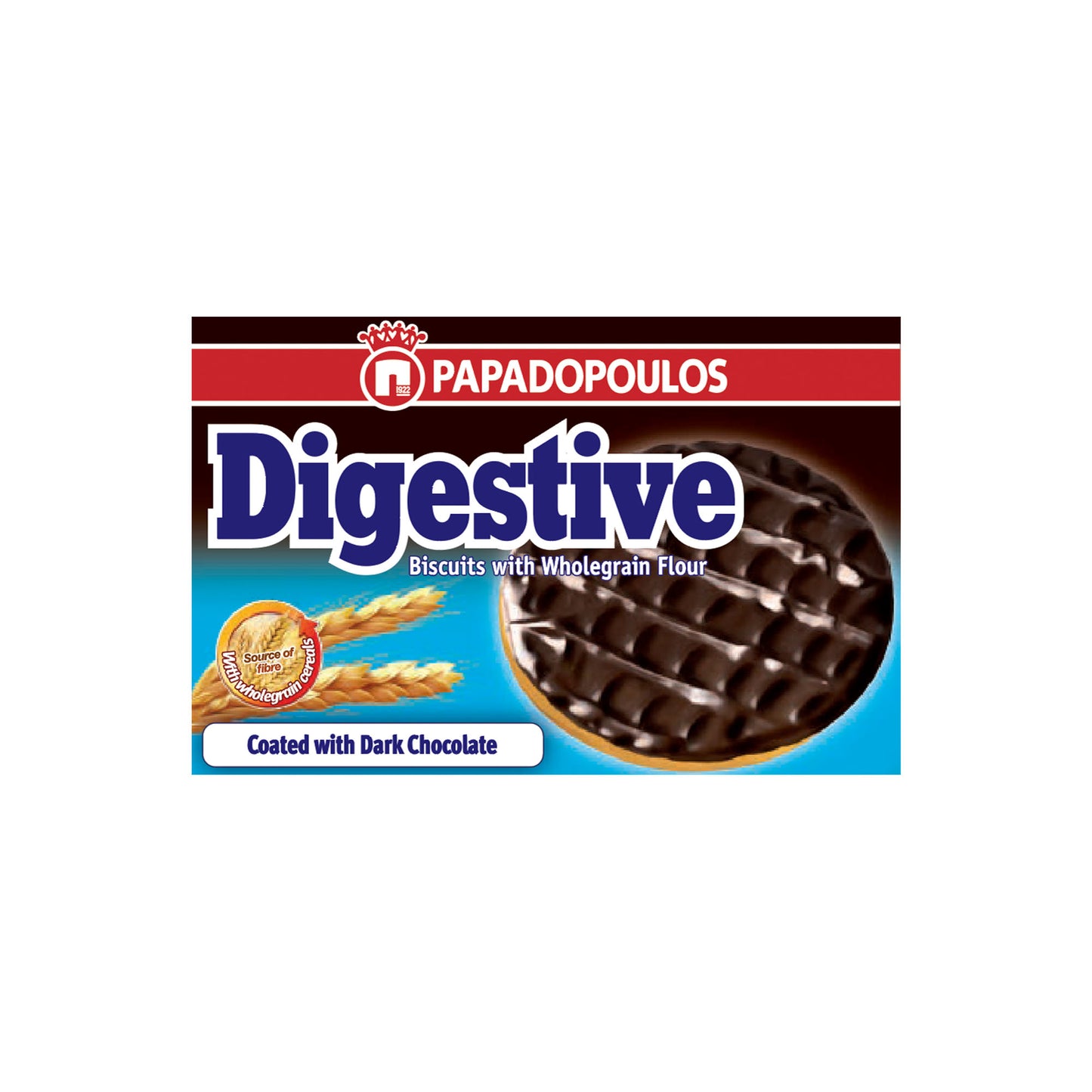 Digestive Biscuits With Wholegrain Flour, Milk Chocolate 200gm Dual Pack - Promo