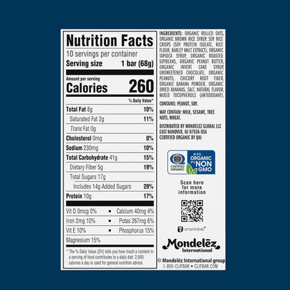 Clif Bar Peanut Butter Banana with Dark Chocolate 2.4Z