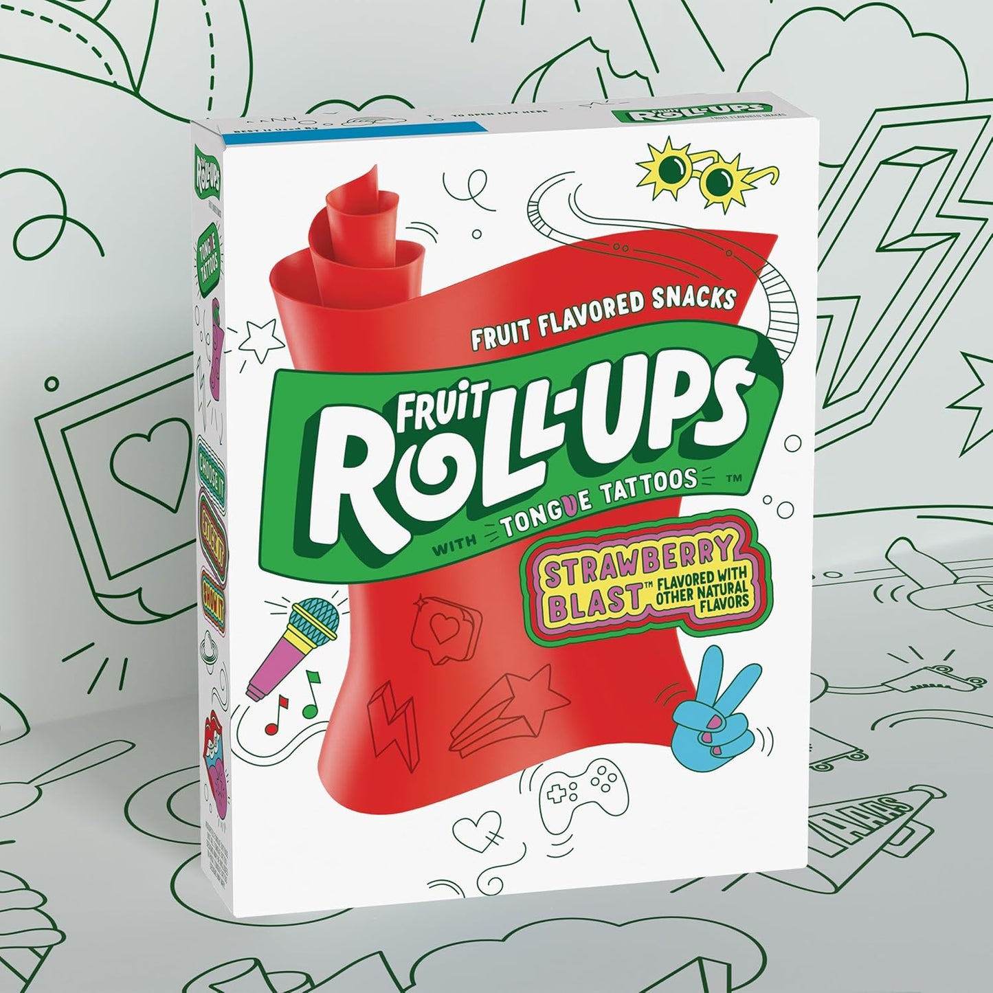 Fruit Rollup Strawberry Blast 141g