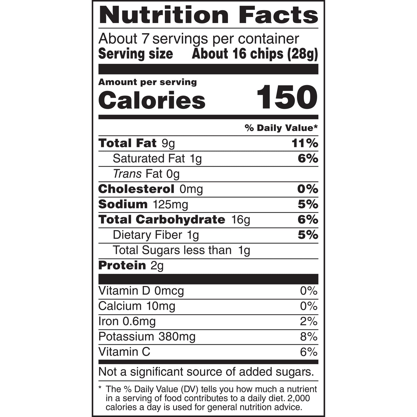 Lay's Kettle Cooked Original Potato Chips 6.5 OZ (184g) - Export