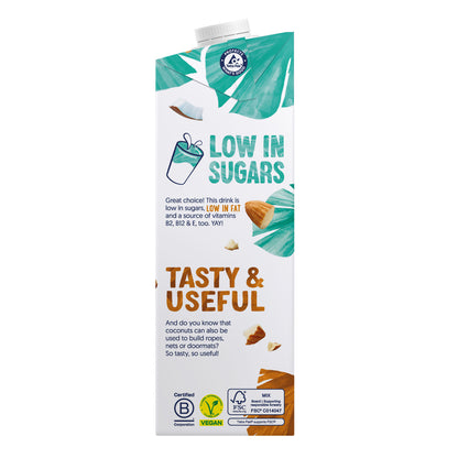 Alpro Drink Coconut-Almond Dual Pack (1l x 2), 100% Plant Based And Dairy Free, Suitable For Vegans, Naturally Free From Lactose, Rich In Nutrients