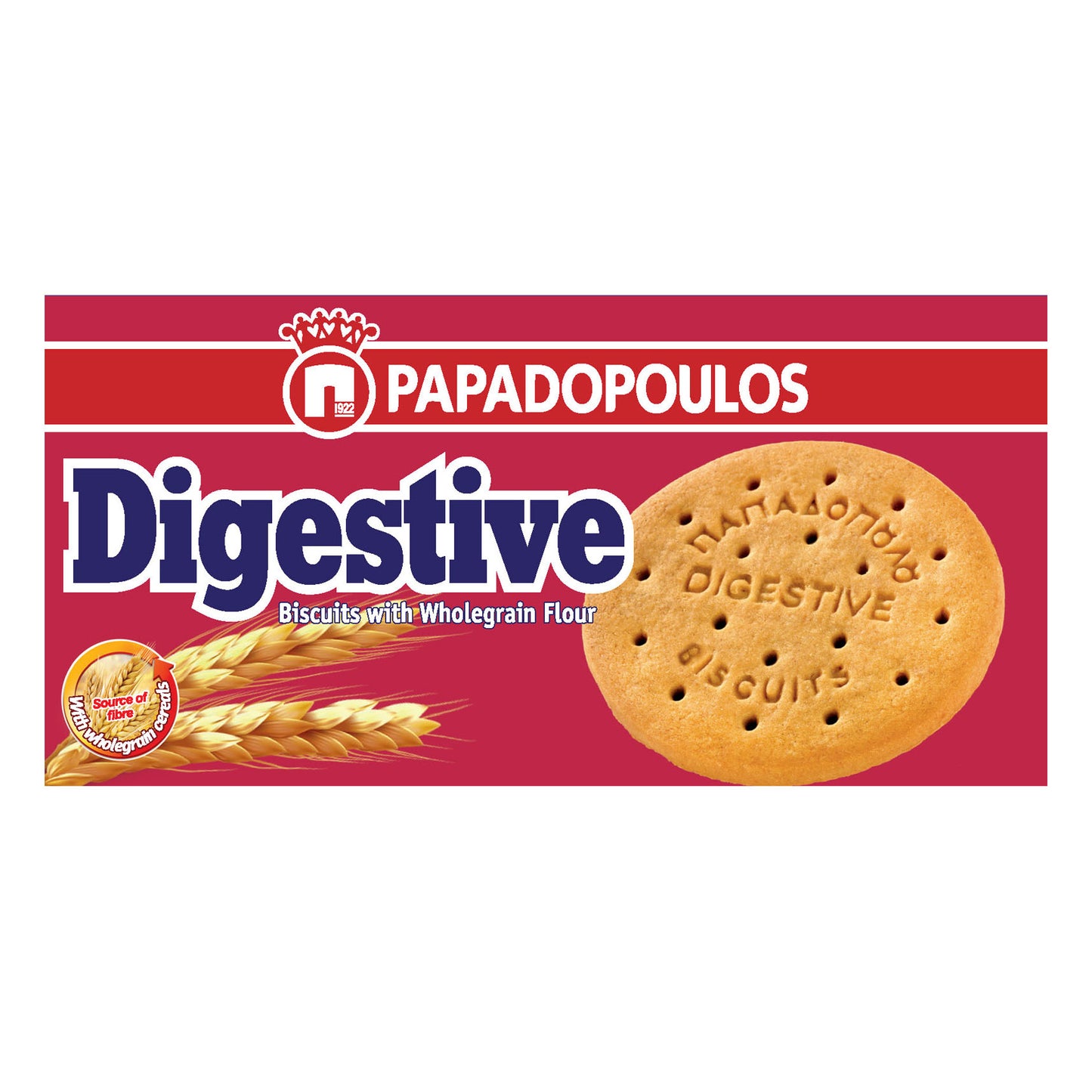 Digestive Biscuits With Wholegrain Flour 250gm Dual Pack - Promo