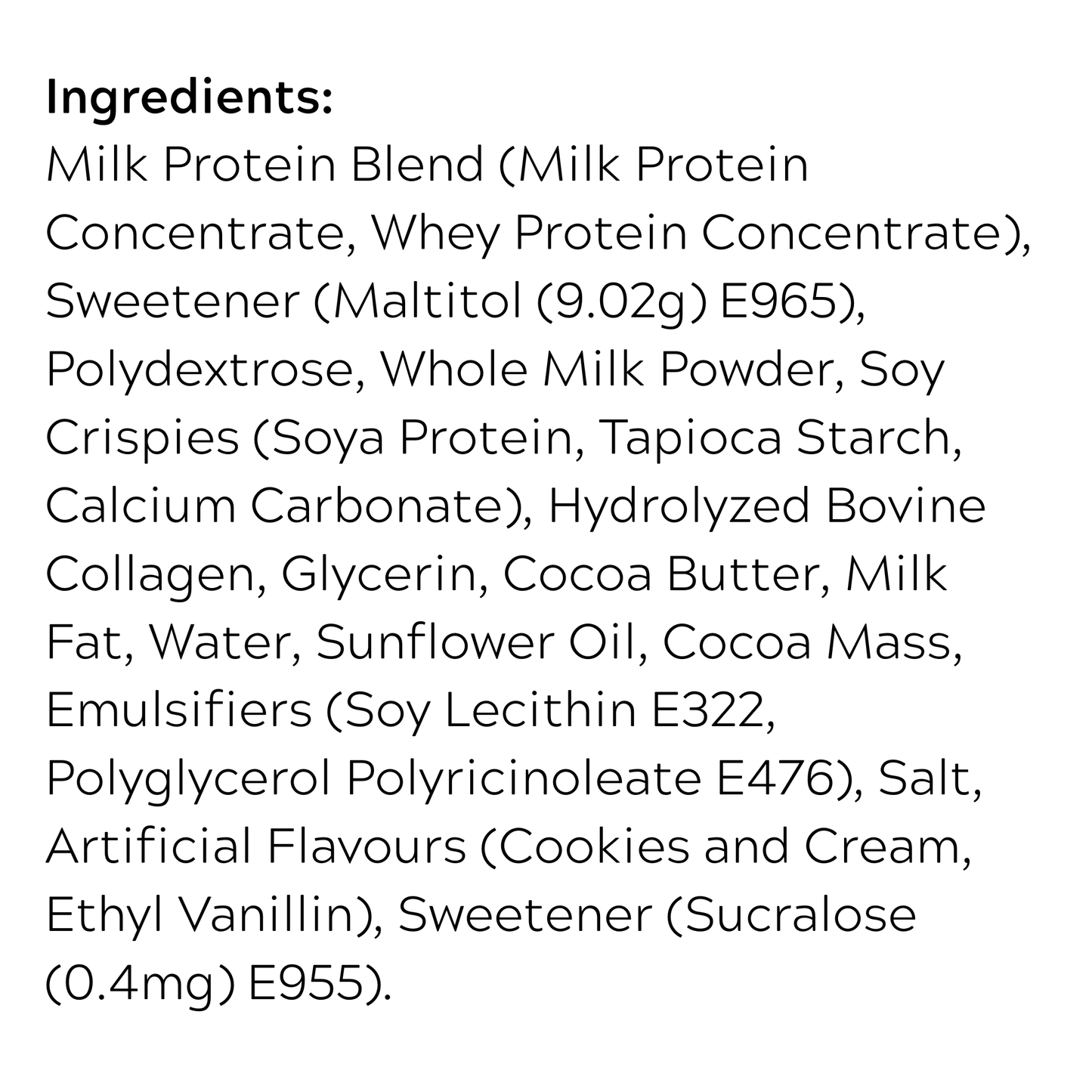 Fade Fit - Cookies and Cream Soft Protein Bar 55g
