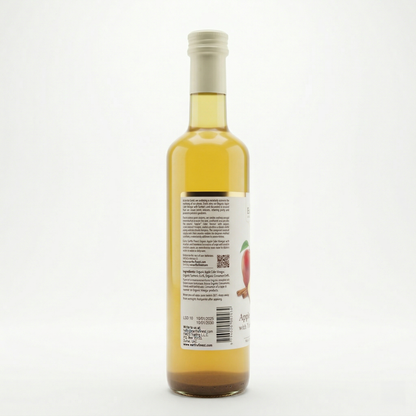 Earth's Finest Organic Apple Cider Vinegar with Cinnamon & Turmeric 500ml