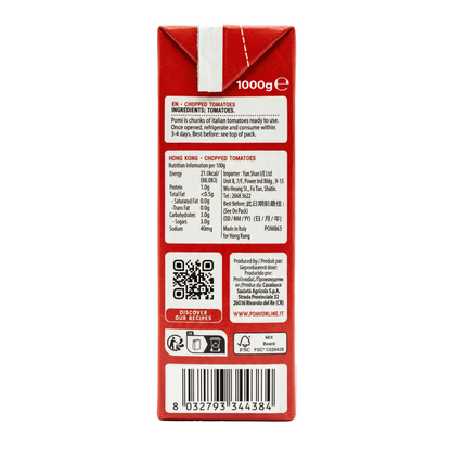 Pomi Chopped Tomatoes 1kg