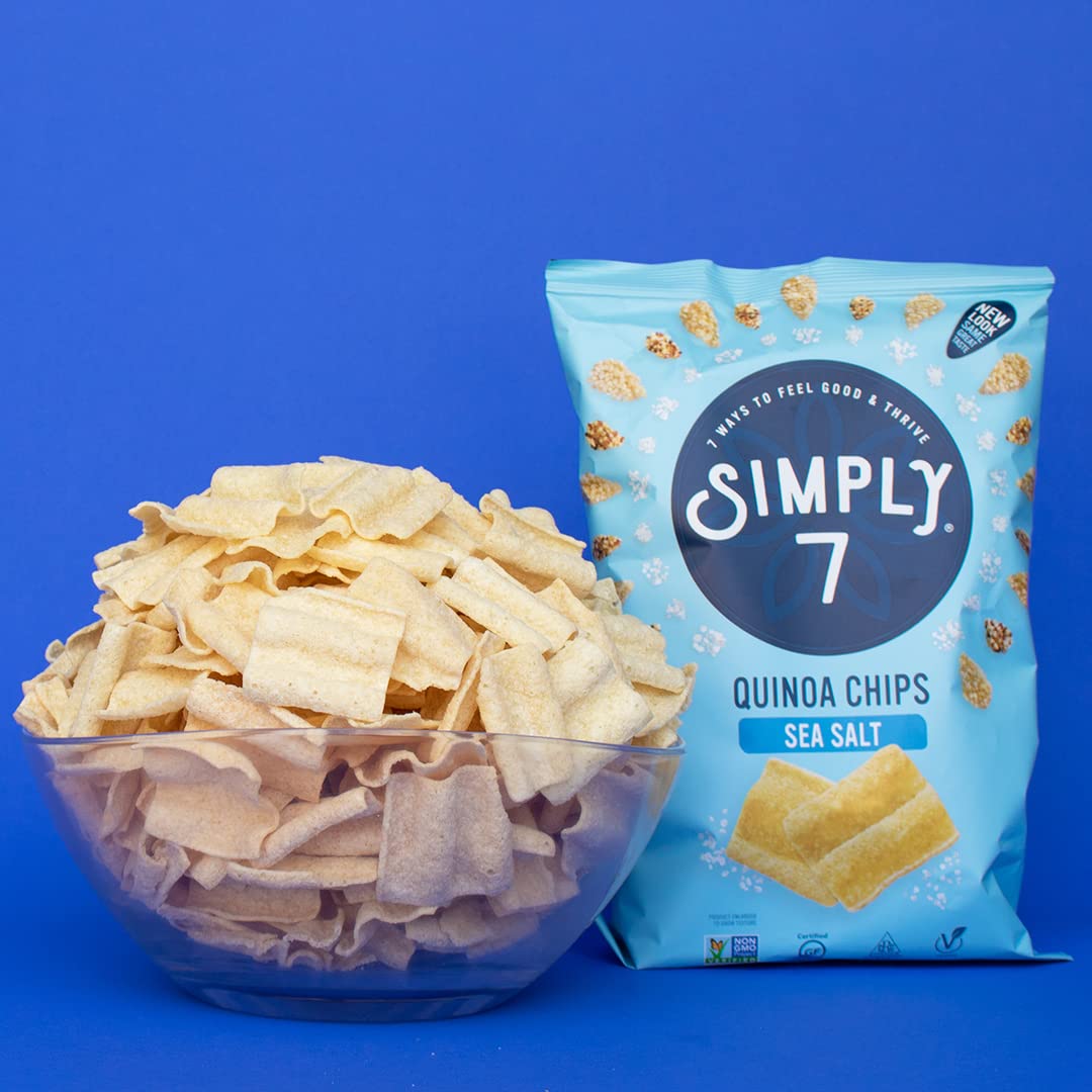 Simply7 Chips Quinoa Sea Salt 79g (2 Packs)