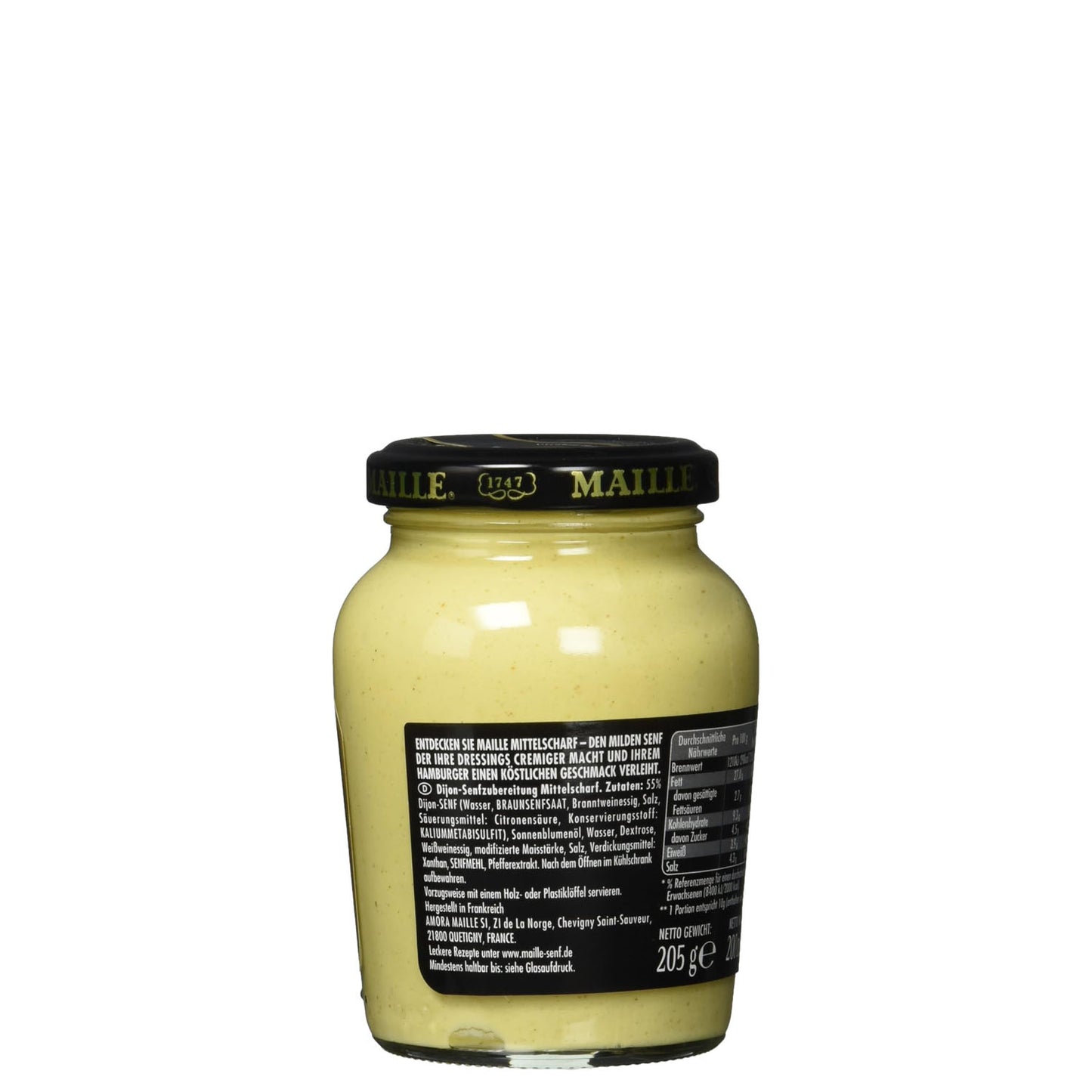 Maille Dijon Medium Spicy Mustard 200ml