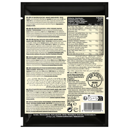 Jack Link’s, Mr.Beast Beef Jerky Teriyaki - High Protein Meat Snack - Dried Halal Beef- 1X25Gr