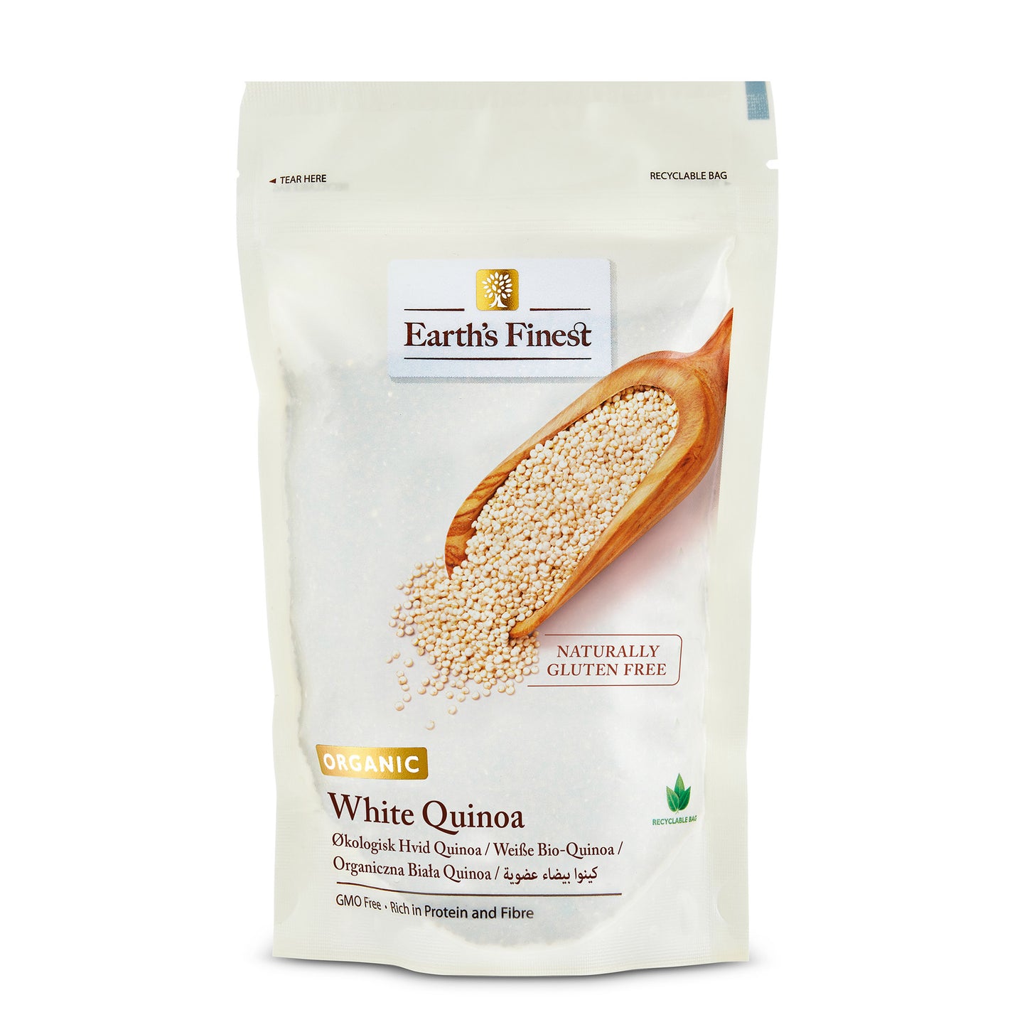 Earth's Finest Organic White Quinoa 340g