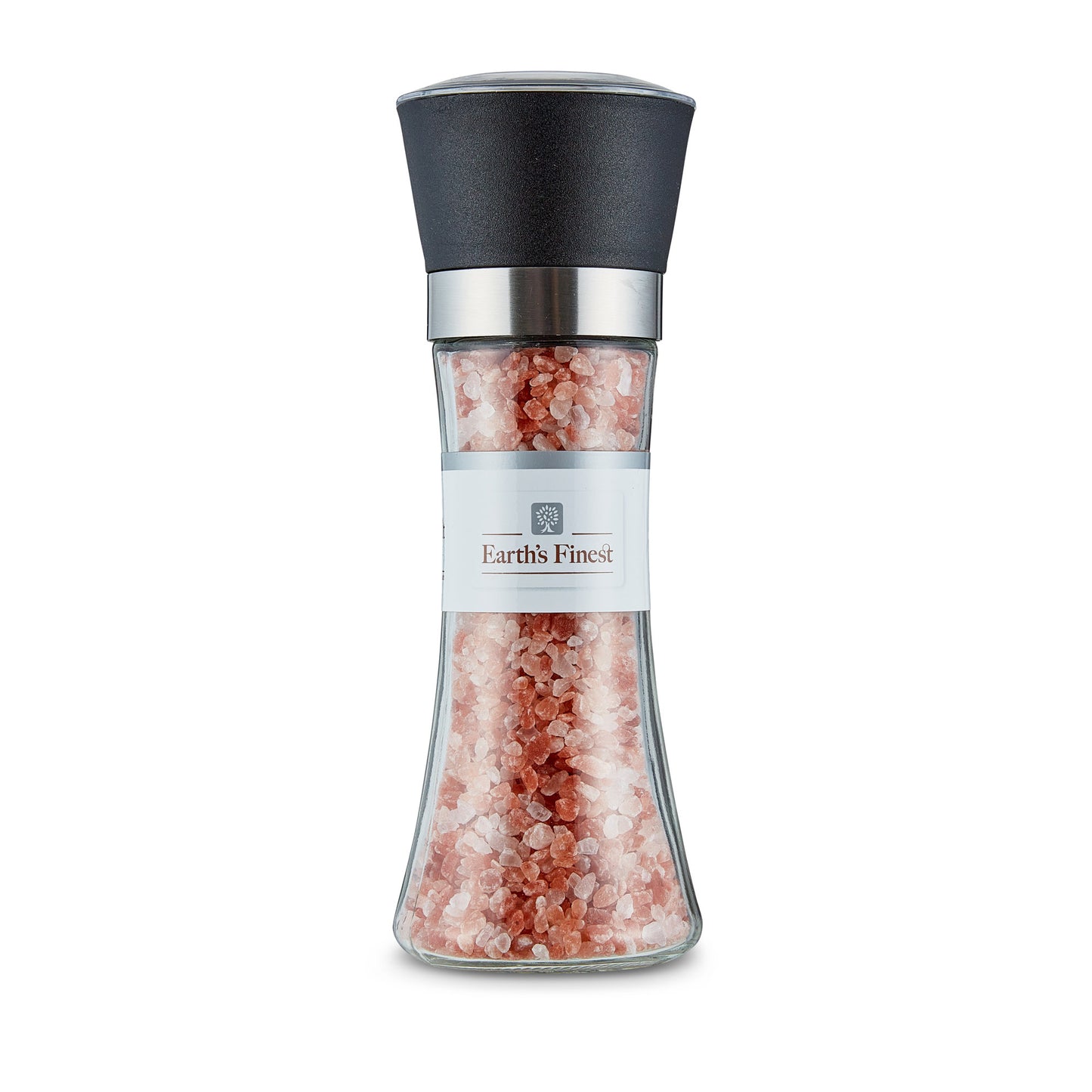 Earth's Finest Pink Himalayan Salt - Glass Grinder 200g