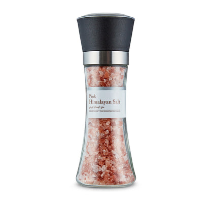Earth's Finest Pink Himalayan Salt - Glass Grinder 200g