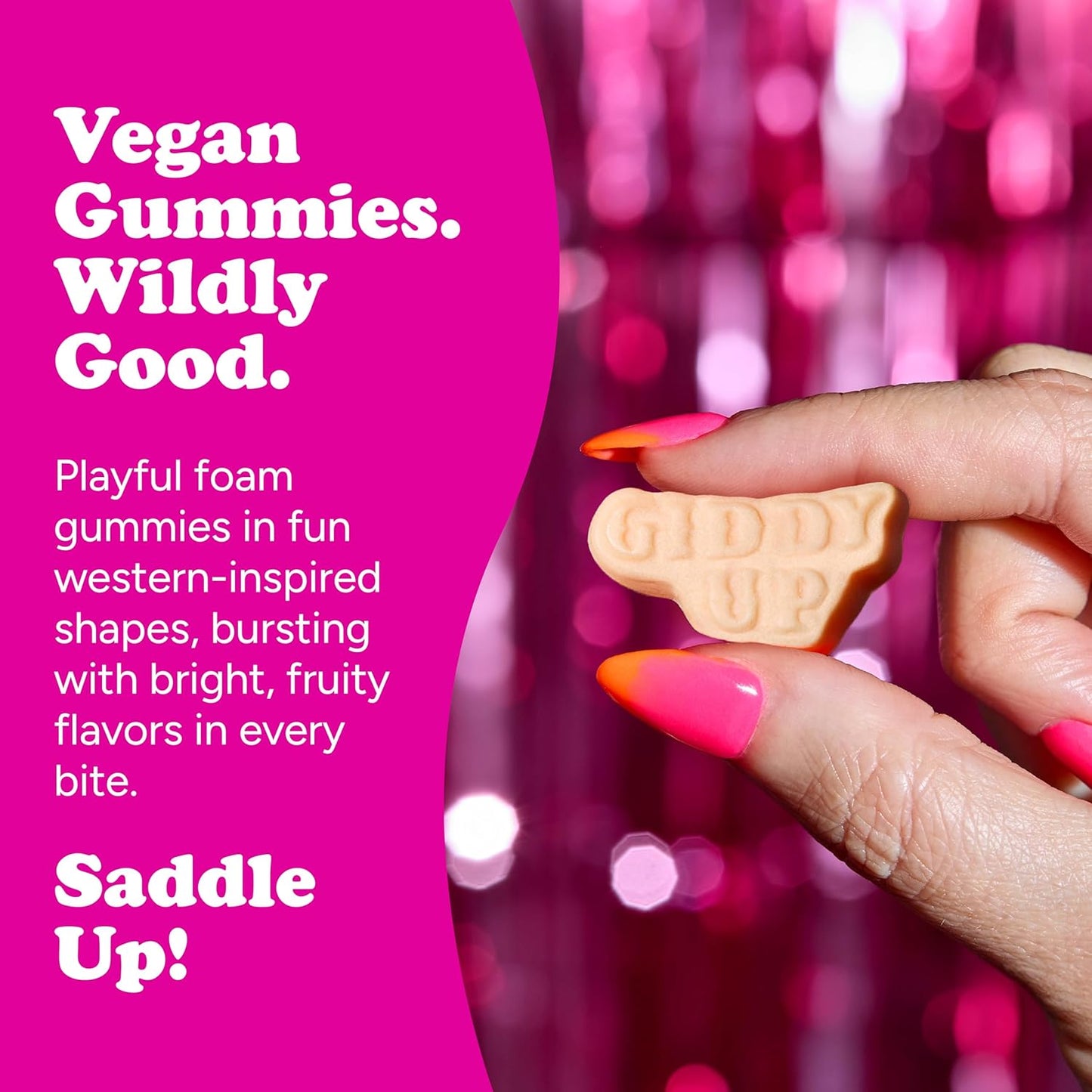 Katjes Vegan Wild & Free Gummy Candy (Plant-Based) 140g