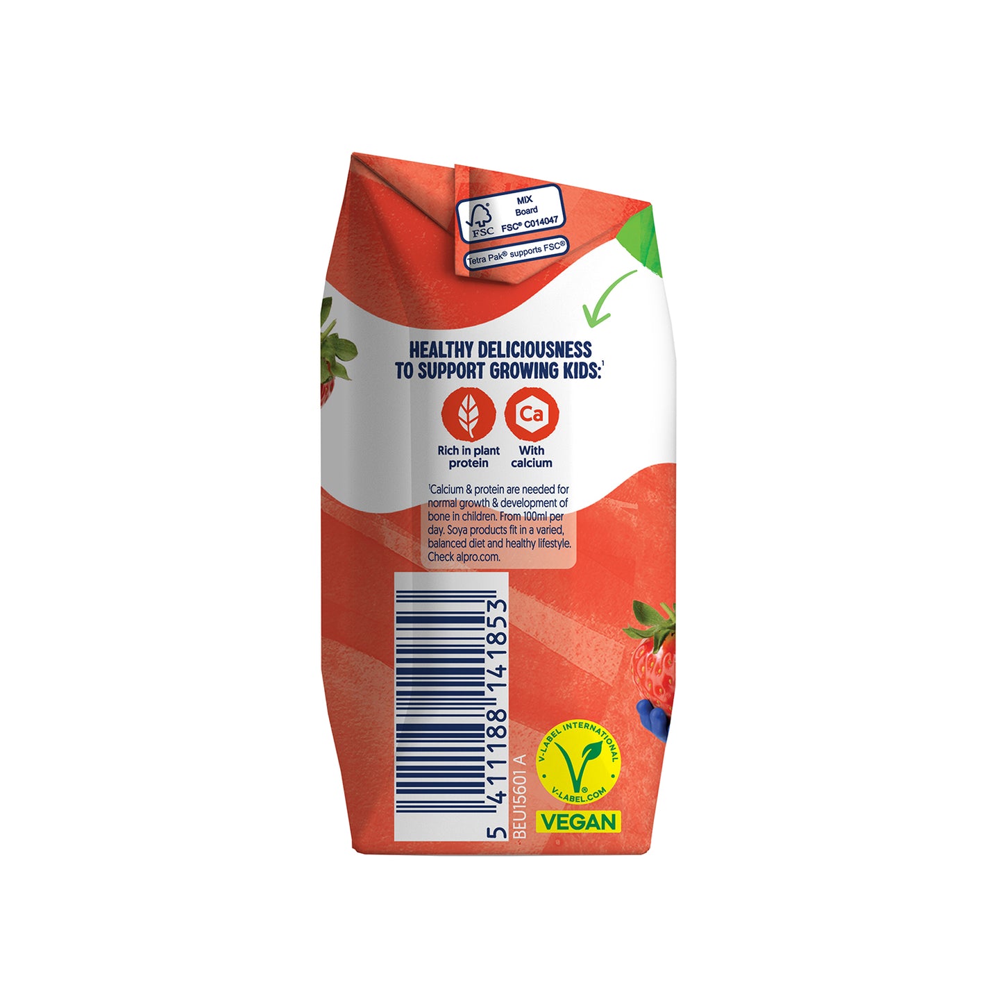 Alpro Kids Strawberry Drink 200ml