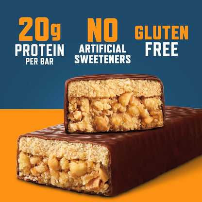 Clif Bar CLIF BUILDERS Chocolate Peanut Butter Plant Based Protein Bars