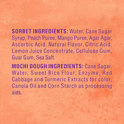 My/Mochi Sorbet Peach Mango. 6pc, 210g (Frozen)