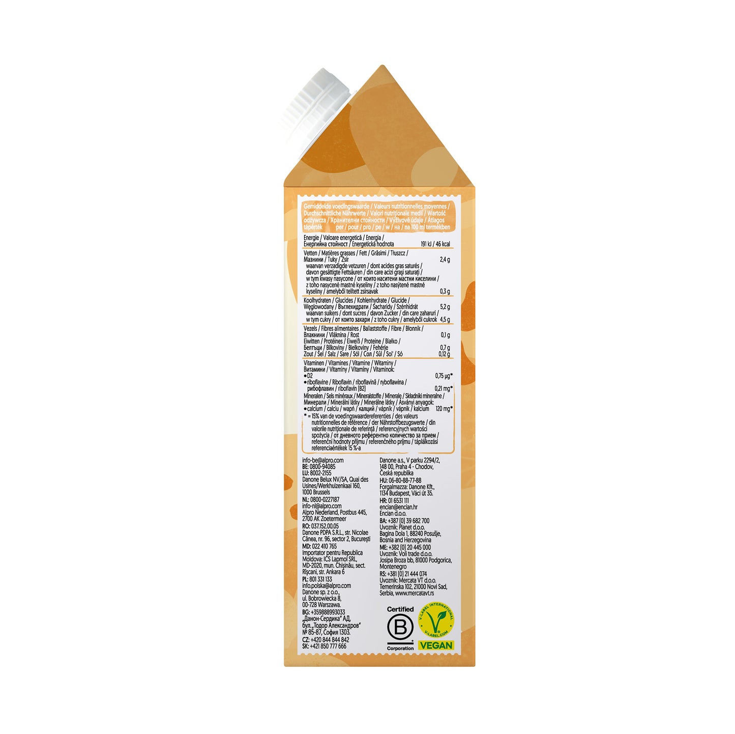 Alpro Barista Oat Vanilla 750ml, 100% Plant Based And Dairy Free, Suitable For Vegans, Naturally Free From Lactose, Rich In Nutrients