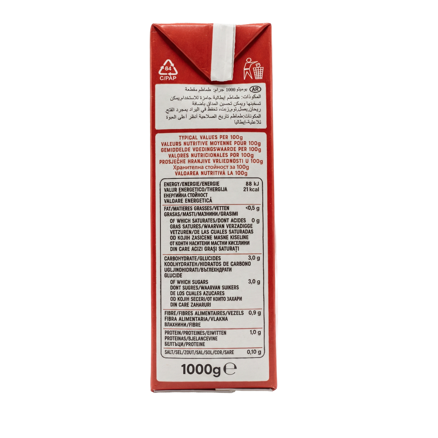 Pomi Chopped Tomatoes 1kg