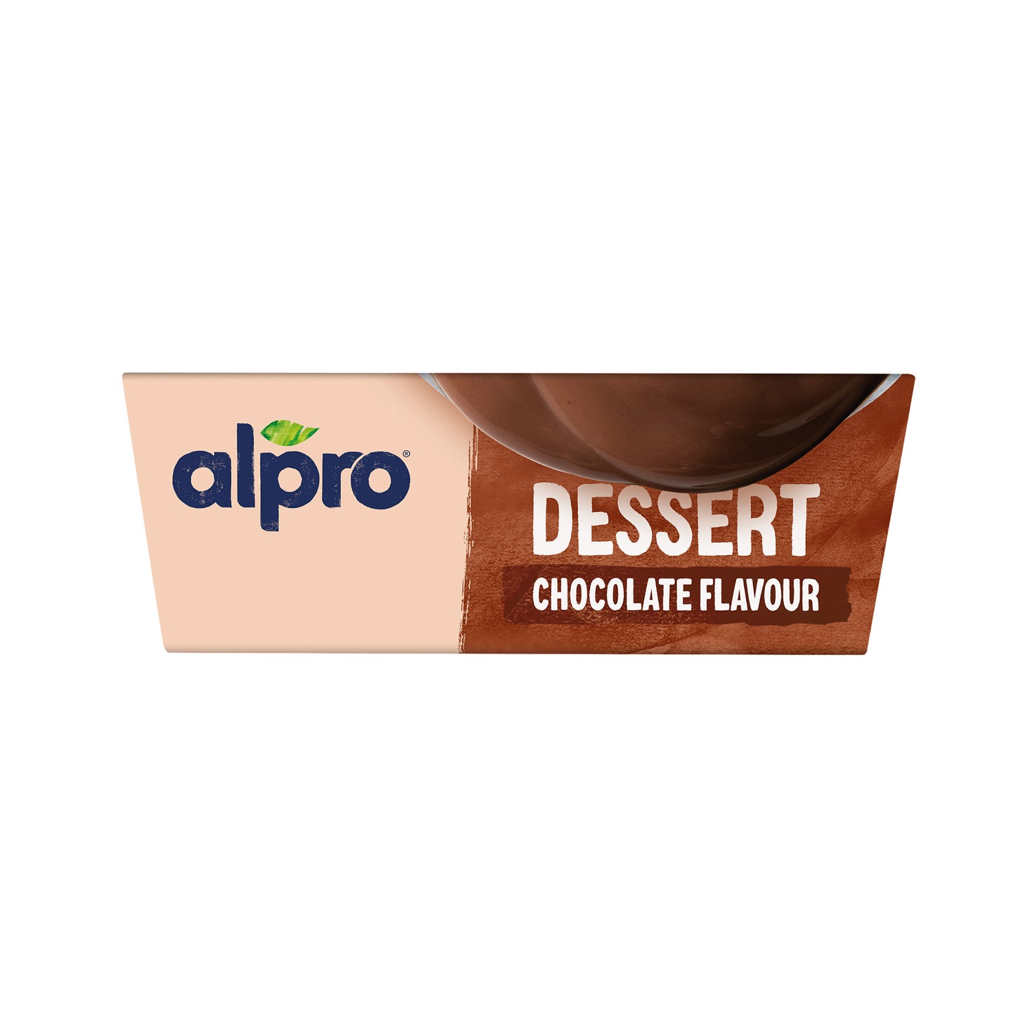 Alpro Soya Dessert Chocolate 4 x 125g, 100% Plant Based And Dairy Free, Suitable For Vegans