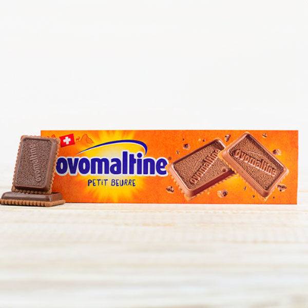 Ovomaltine Petit Beurre Swiss Biscuit with 52% Milk Chocolate,145g
