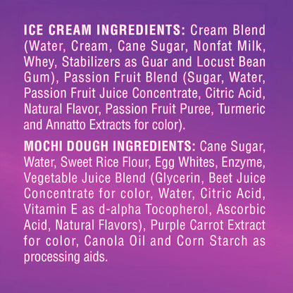My/Mochi Ice Cream Passion Fruit. 6pc, 210g (Frozen)