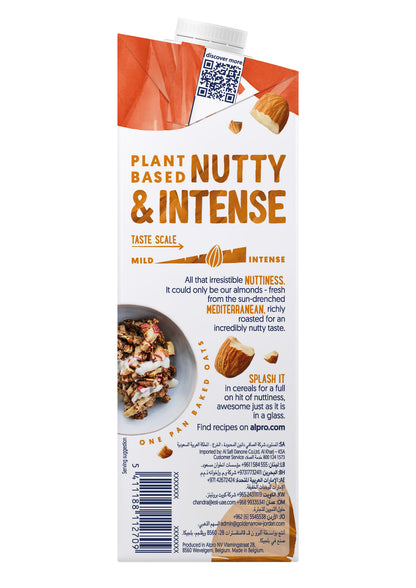 Alpro Drink Almond Unsweetened Dual Pack (1l x 2), 100% Plant Based And Dairy Free, Suitable For Vegans, Naturally Free From Lactose, Rich In Nutrients