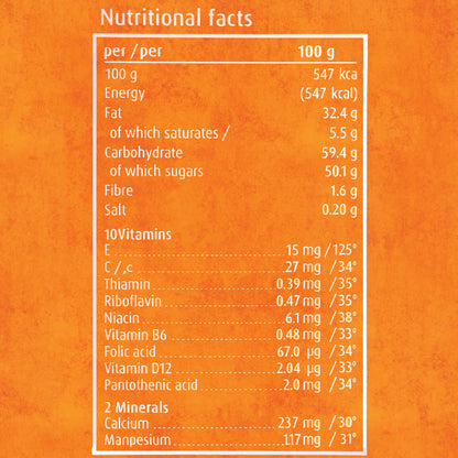 Ovomaltine Crunchy Swiss Chocolate Spread with 33% Malt, 2.5Kg