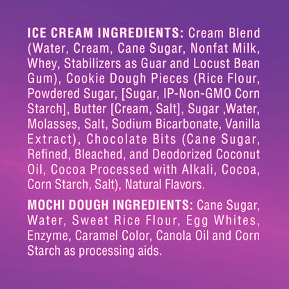 My/Mochi Ice Cream Cookie Dough. 6pc, 210g (Frozen)