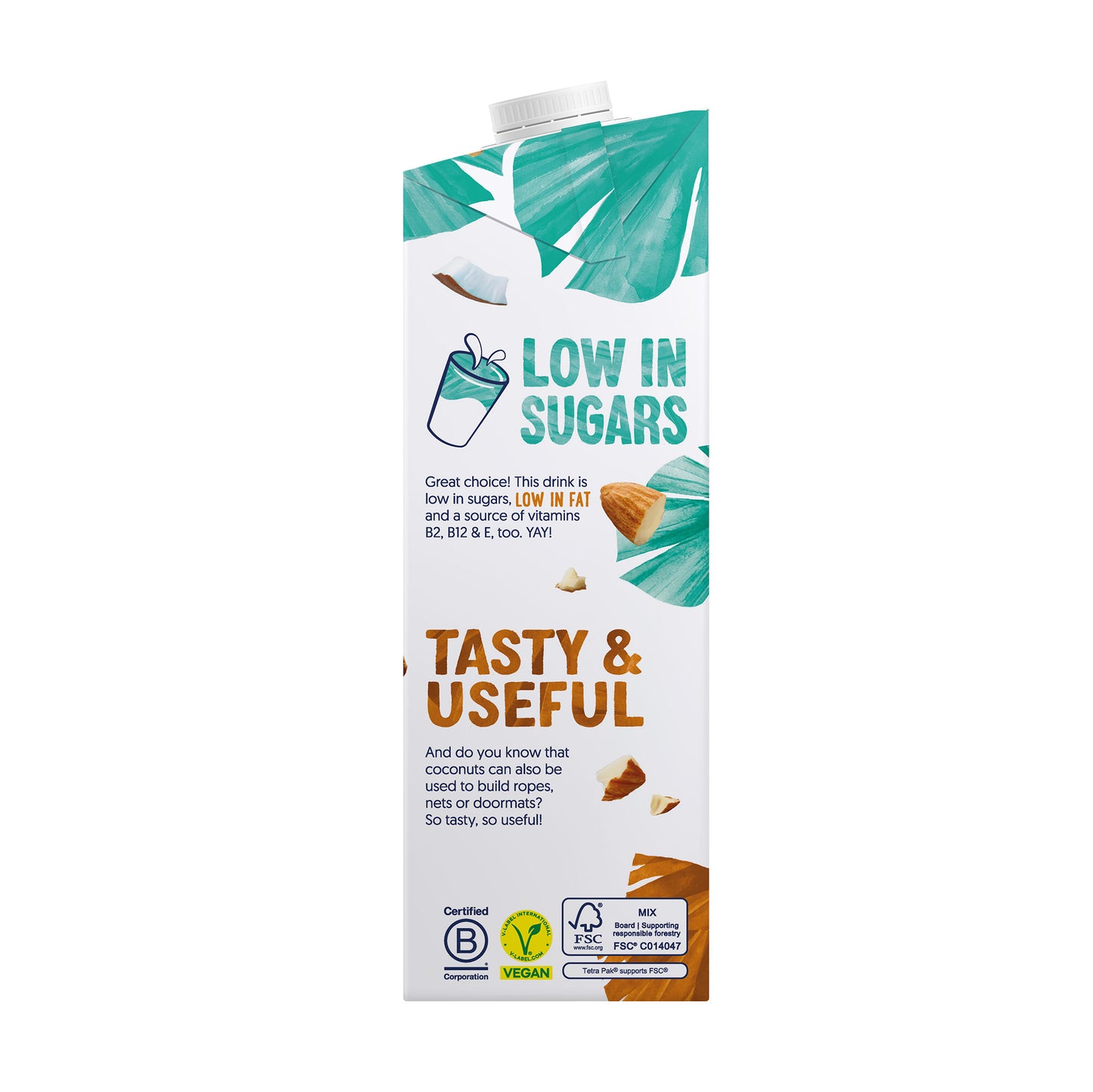 Alpro Coconut-Almond Drink 1L, 100% Plant Based And Dairy Free, Suitable For Vegans, Naturally Free From Lactose, Rich In Nutrients