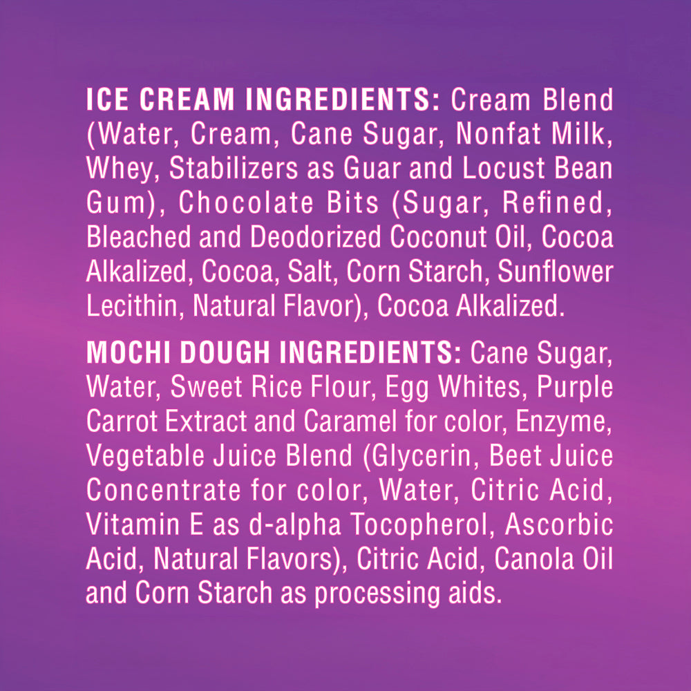 My/Mochi Ice Cream Double Chocolate. 6pc, 210g (Frozen)