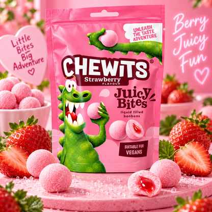 Chewits Strawberry Juicy Bites 115g