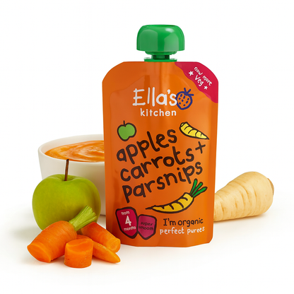 Ella's Kitchen organic carrots apples + parsnip 120g