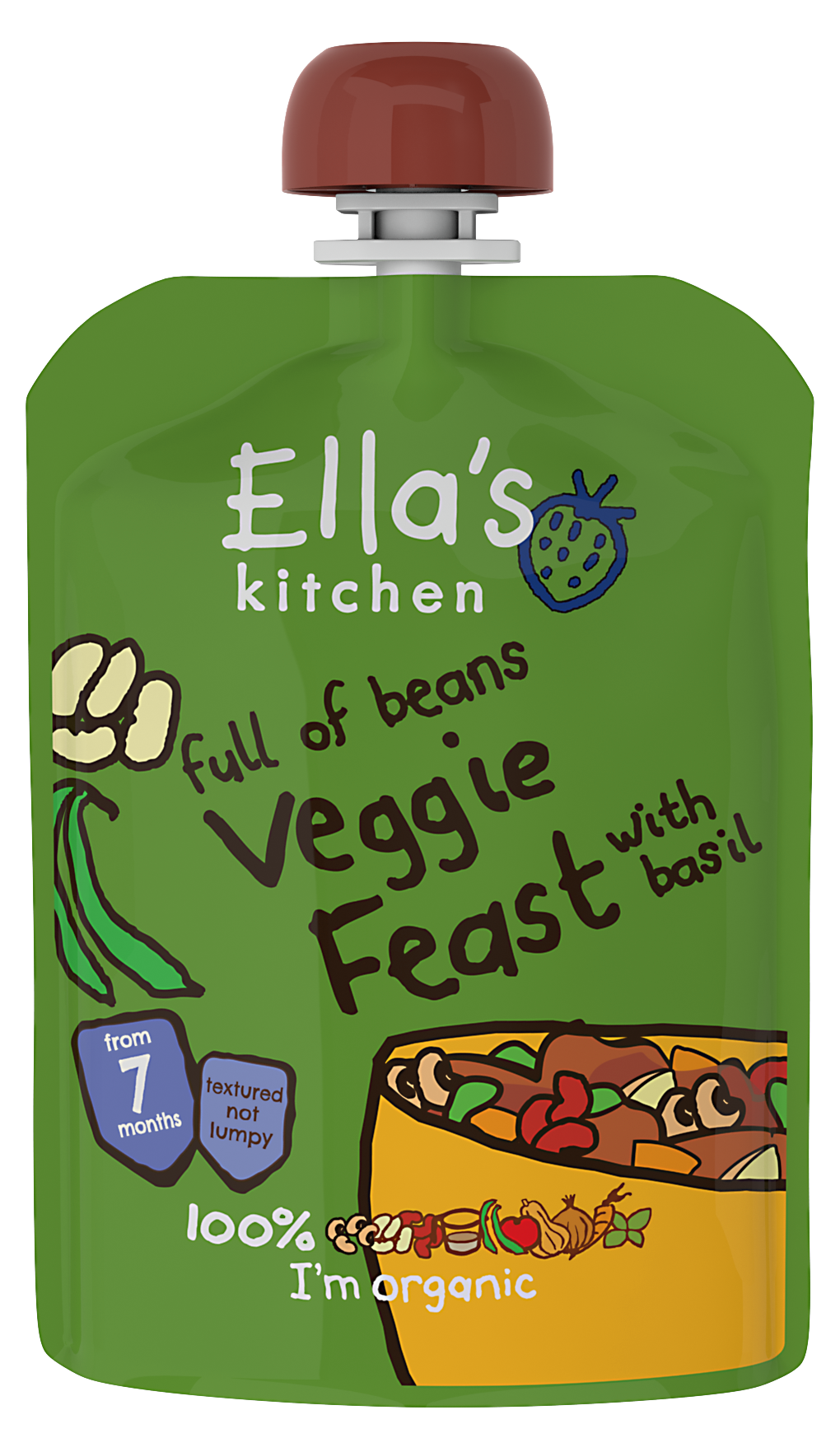 Ella's Kitchen organic four bean feast 130g