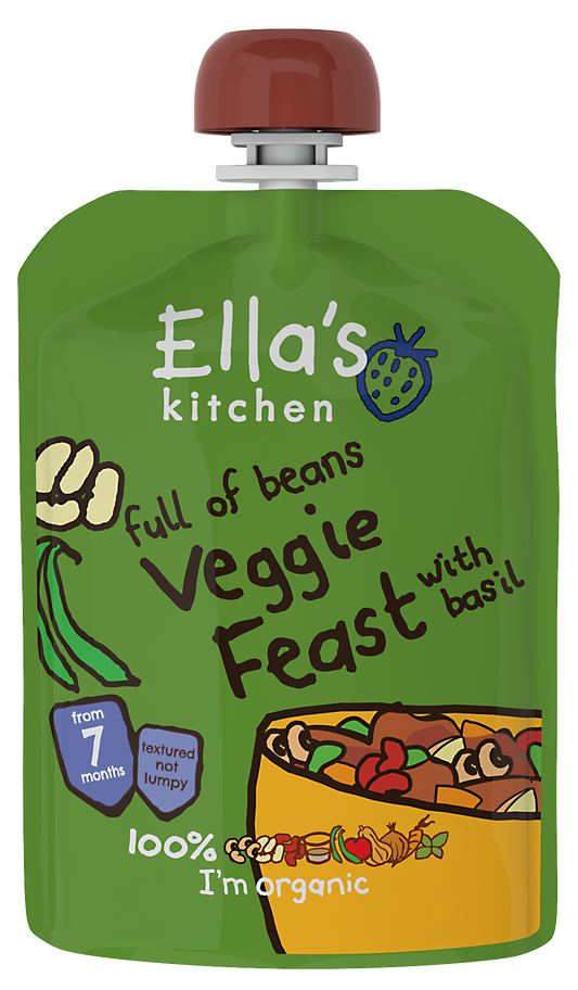 Ella's Kitchen organic four bean feast 130g