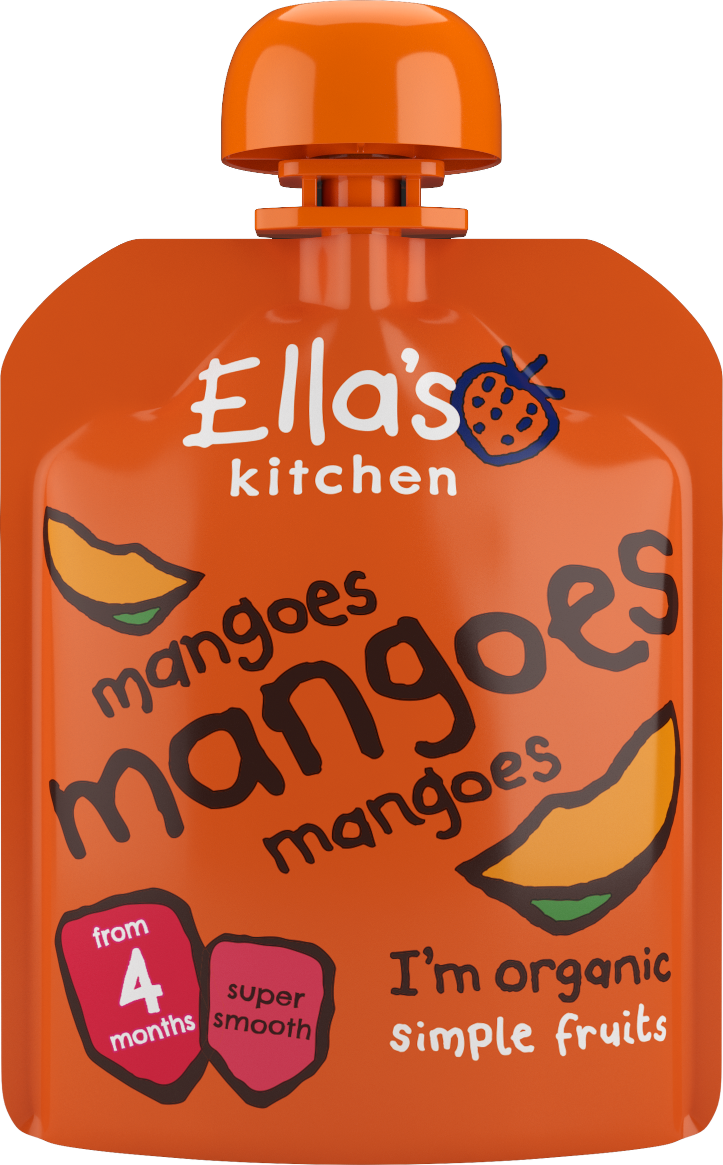 Ella's Kitchen organic mangoes 70g