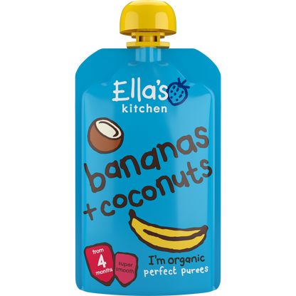Ella's Kitchen organic bananas + coconut 120g