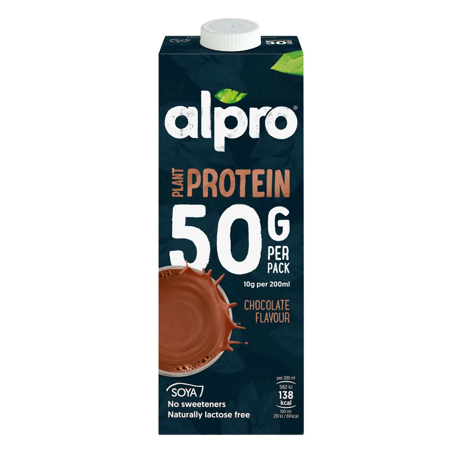 Alpro Soya High Protein Chocolate Drink 1L 100 Plant Based And Dairy alpro-soya-high-protein-chocolate-drink-1l-100-plant-based-and-dairy