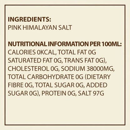 Earth's Finest Smoked Himalayan Salt - Glass Grinder 200g