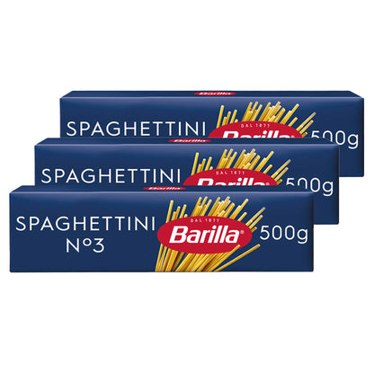 Barilla Spaghettini no.3 (3 PACK X 500G)