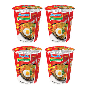 Indomie Mi Goreng Instant Cup Fried Noodles, Original Flavour,75gm(Pack of 4)
