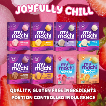 My/Mochi Ice Cream Strawberry. 6pc, 210g (Frozen)