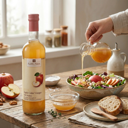 Earth's Finest Organic Apple Cider Vinegar with Mother 500ml