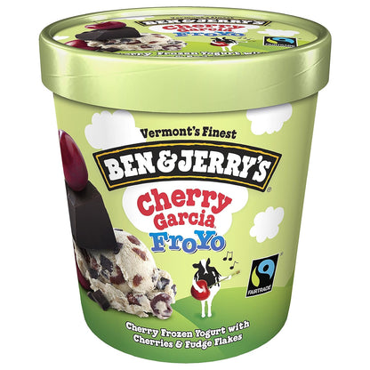 Ben & Jerry's Frozen Yogurt Cherry Garcia 473ml