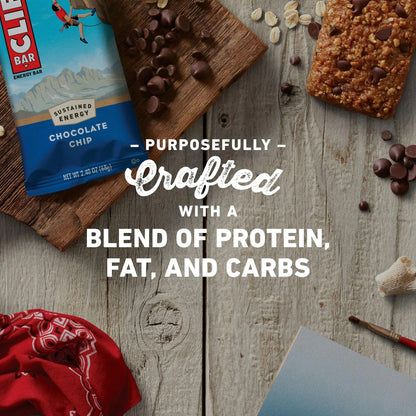 Clif Bar Chocolate Chips Bars 2.4Z