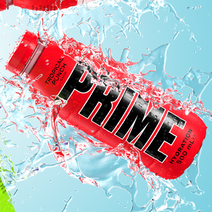 Prime Hydration Drink Tropical Punch Flavour 500ml (Pack of 12)