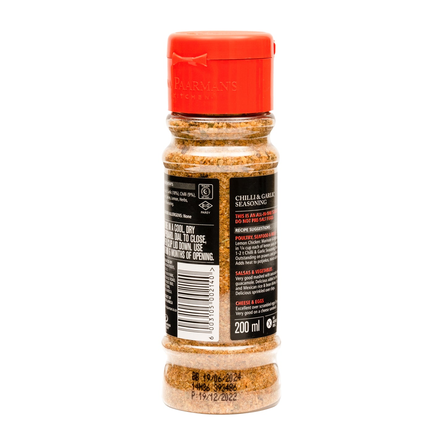 Ina Paarman All-In-One Chili & Garlic Seasoning 200ml